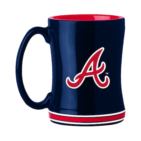 LOGO BRANDS Atlanta Braves 14oz Relief Mug 503-C14RM